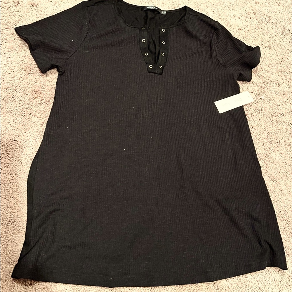 Doe & Rae Grommet detail shirt